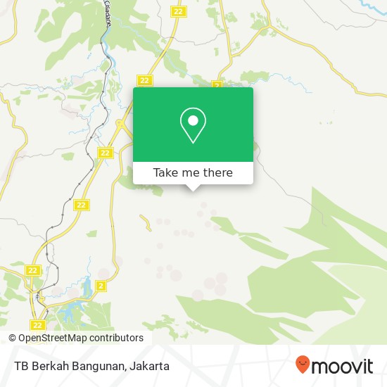 TB Berkah Bangunan, Caringin 16737 map