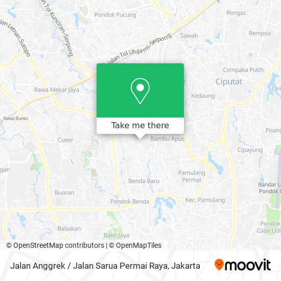 Jalan Anggrek / Jalan Sarua Permai Raya map
