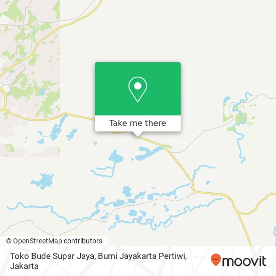 Toko Bude Supar Jaya, Bumi Jayakarta Pertiwi map