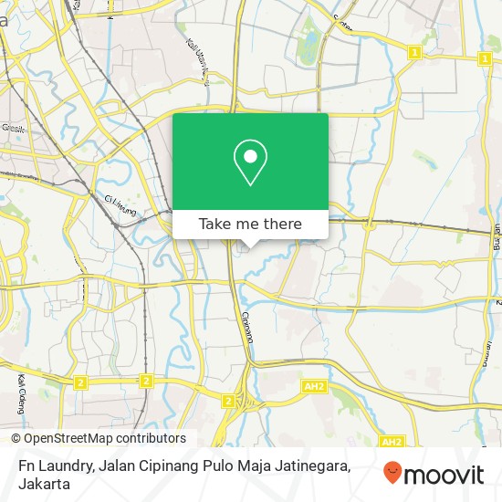 Fn Laundry, Jalan Cipinang Pulo Maja Jatinegara map