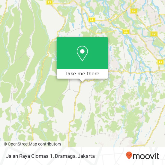 Jalan Raya Ciomas 1, Dramaga map