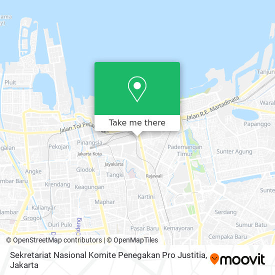 Sekretariat Nasional Komite Penegakan Pro Justitia map