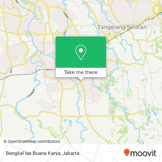 Bengkel las Buana Karya map