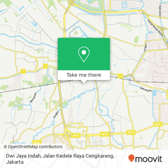 Dwi Jaya Indah, Jalan Kedele Raya Cengkareng map