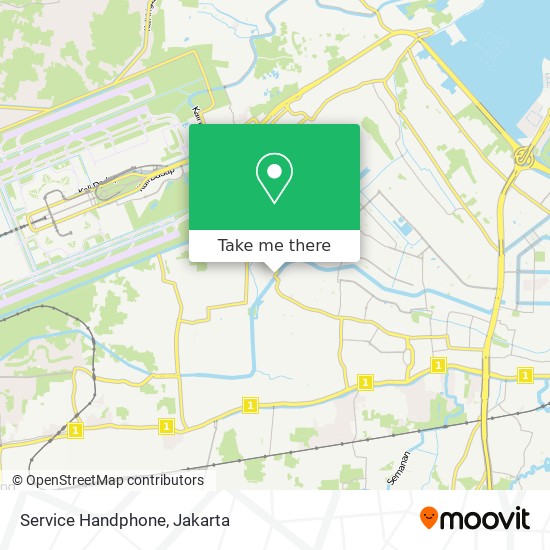 Service Handphone map