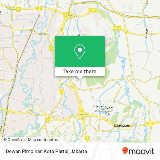 Dewan Pimpinan Kota Partai map