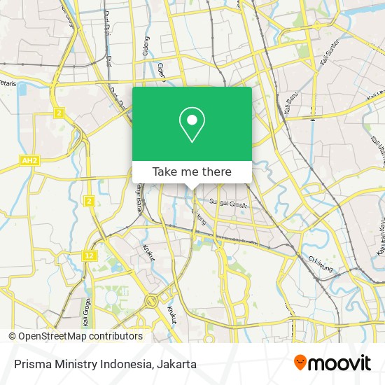 Prisma Ministry Indonesia map