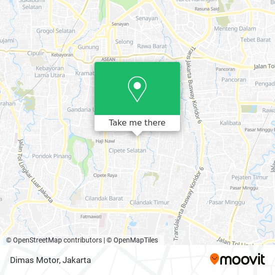 Dimas Motor map