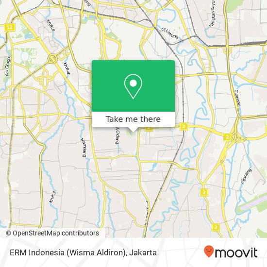 ERM Indonesia (Wisma Aldiron) map