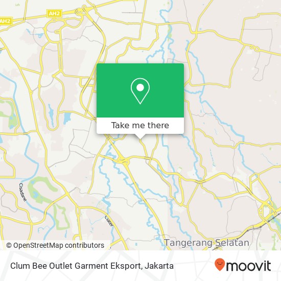 Clum Bee Outlet Garment Eksport map