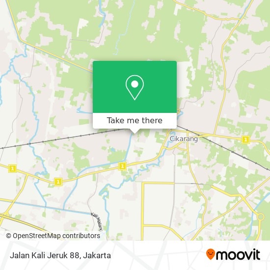 Jalan Kali Jeruk 88 map