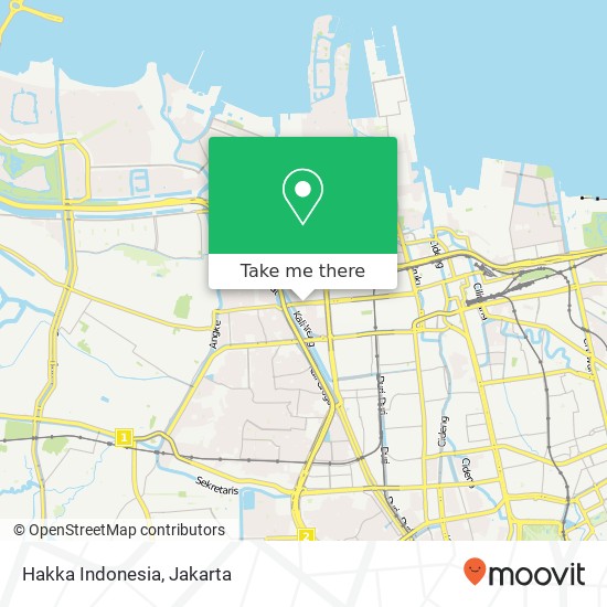 Hakka Indonesia map