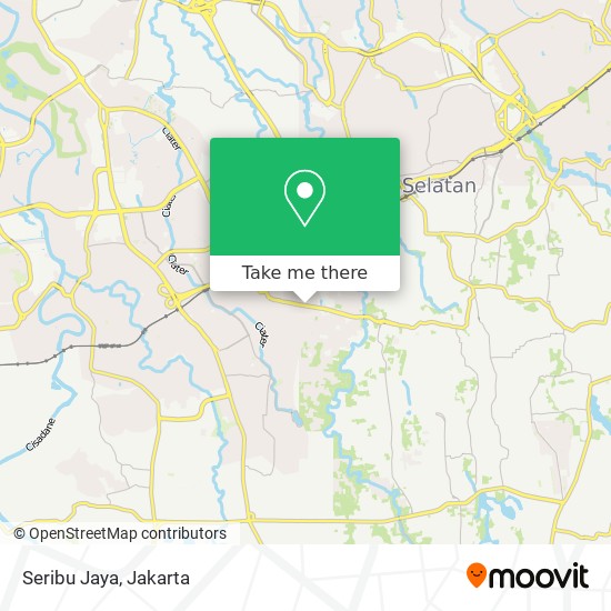 Seribu Jaya map