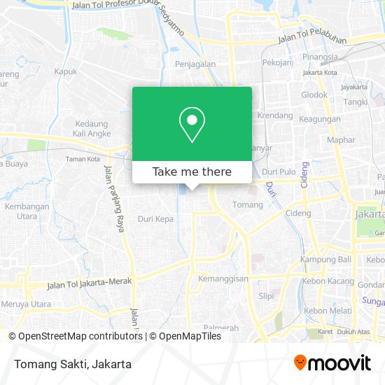 Tomang Sakti map