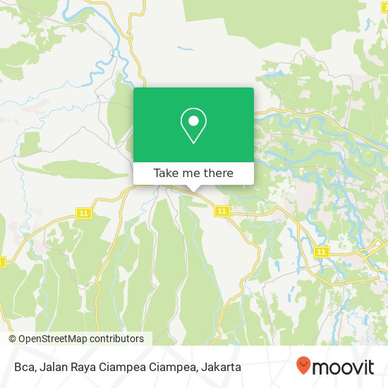 Bca, Jalan Raya Ciampea Ciampea map