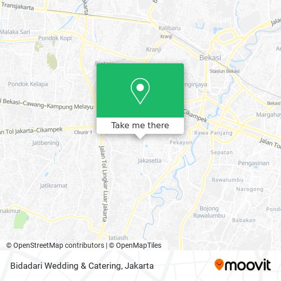 Bidadari Wedding & Catering map