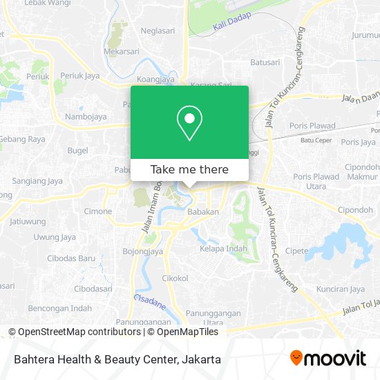 Bahtera Health & Beauty Center map