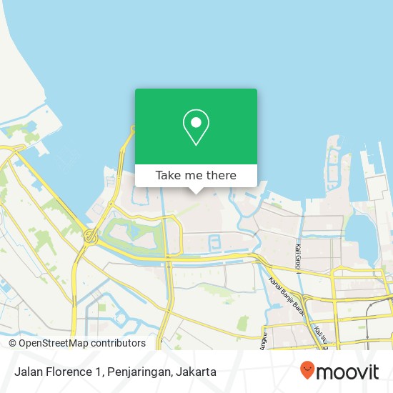 Jalan Florence 1, Penjaringan map