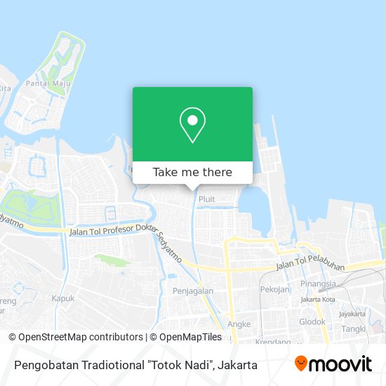 Pengobatan Tradiotional "Totok Nadi" map