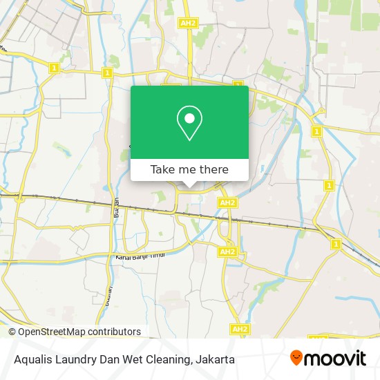 Aqualis Laundry Dan Wet Cleaning map