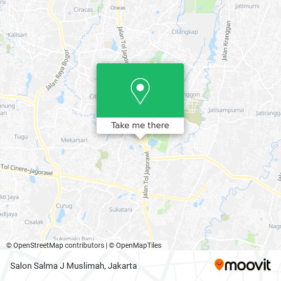 Salon Salma J Muslimah map