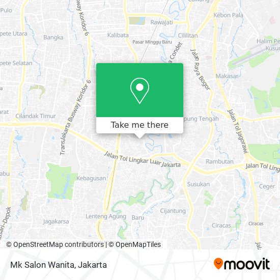 Mk Salon Wanita map