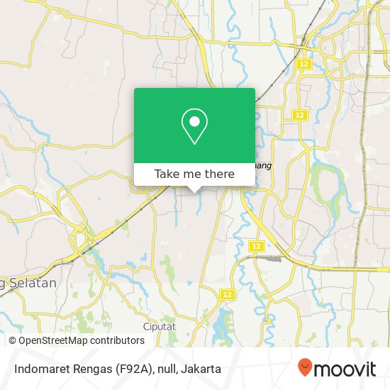 Indomaret Rengas (F92A), null map