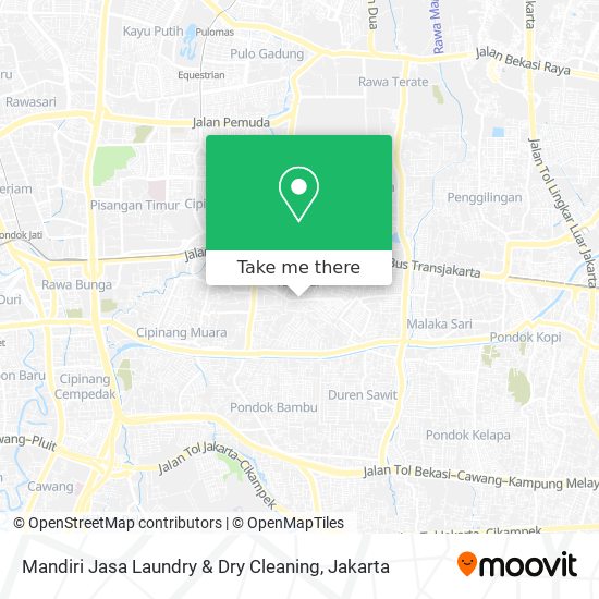 Mandiri Jasa Laundry & Dry Cleaning map