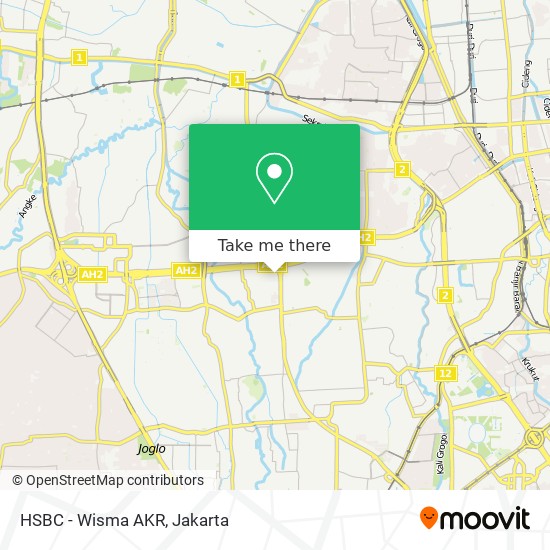 HSBC - Wisma AKR map