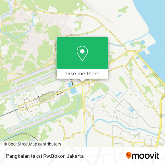 Pangkalan taksi Rw.Bokor map