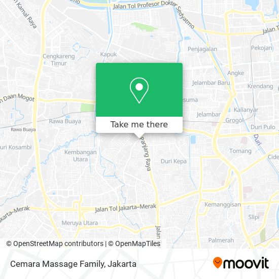 Cemara Massage Family map