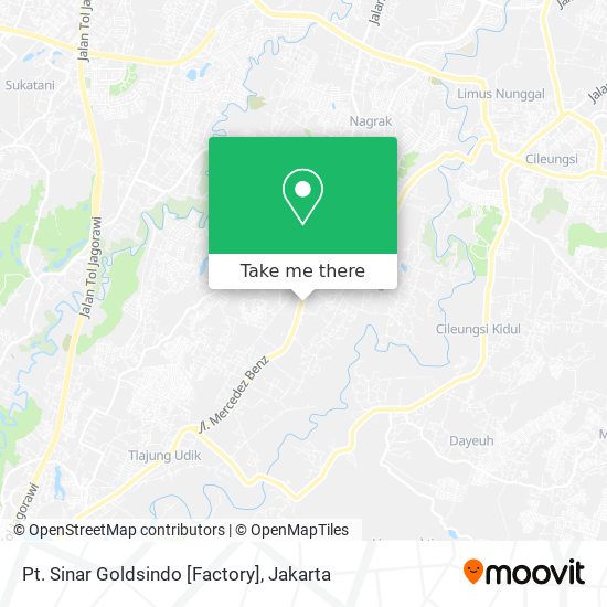 Pt. Sinar Goldsindo [Factory] map