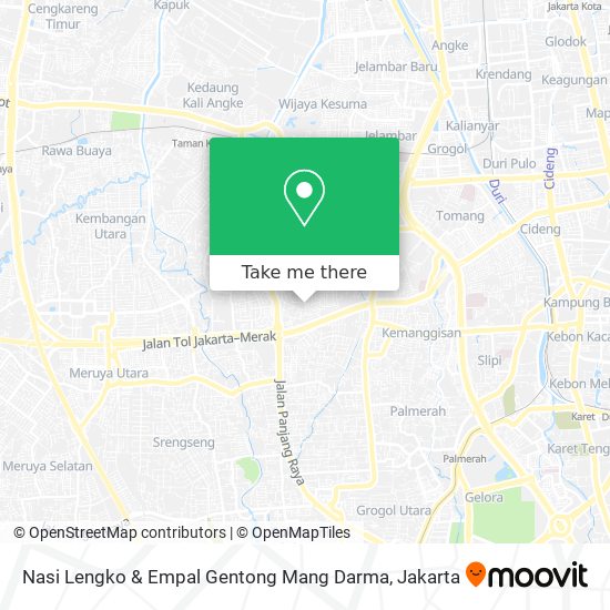 Nasi Lengko & Empal Gentong Mang Darma map