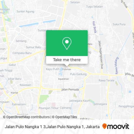 Jalan Pulo Nangka 1 3,Jalan Pulo Nangka 1 map