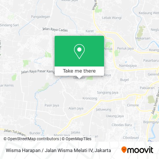 Wisma Harapan / Jalan Wisma Melati IV map