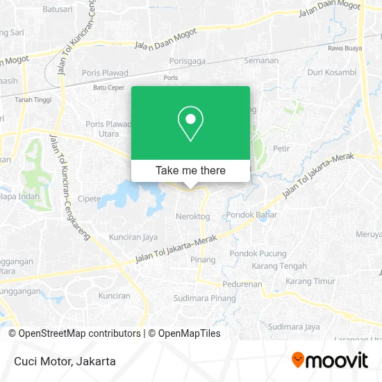 Cuci Motor map