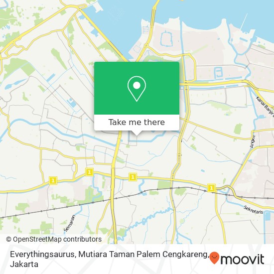 Everythingsaurus, Mutiara Taman Palem Cengkareng map