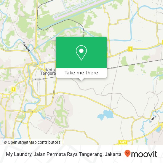 My Laundry, Jalan Permata Raya Tangerang map