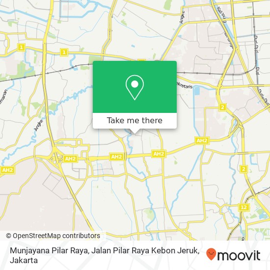Munjayana Pilar Raya, Jalan Pilar Raya Kebon Jeruk map
