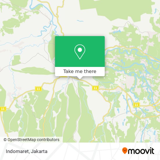 Indomaret map