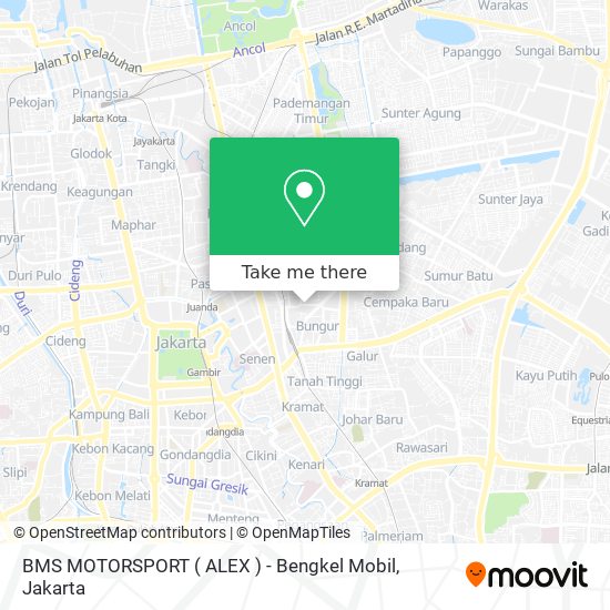 BMS MOTORSPORT ( ALEX ) - Bengkel Mobil map