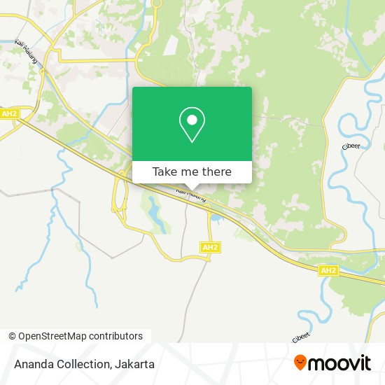 Ananda Collection map