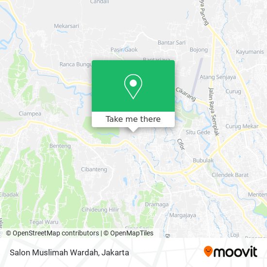 Salon Muslimah Wardah map