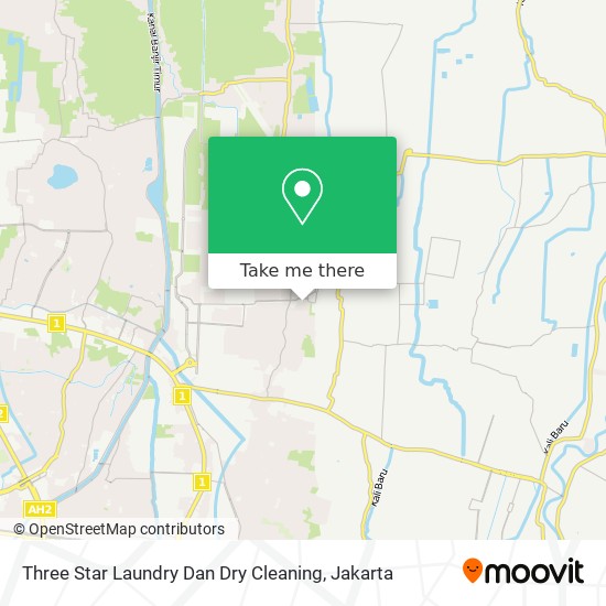 Three Star Laundry Dan Dry Cleaning map