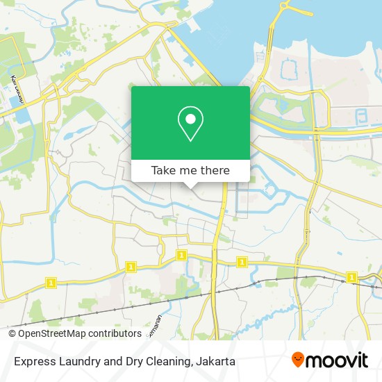 Express Laundry and Dry Cleaning map