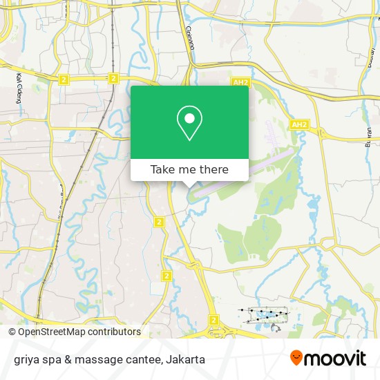 griya spa & massage cantee map