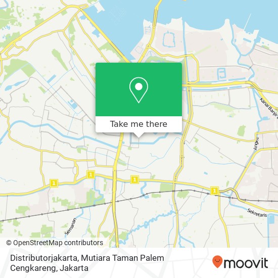 Distributorjakarta, Mutiara Taman Palem Cengkareng map