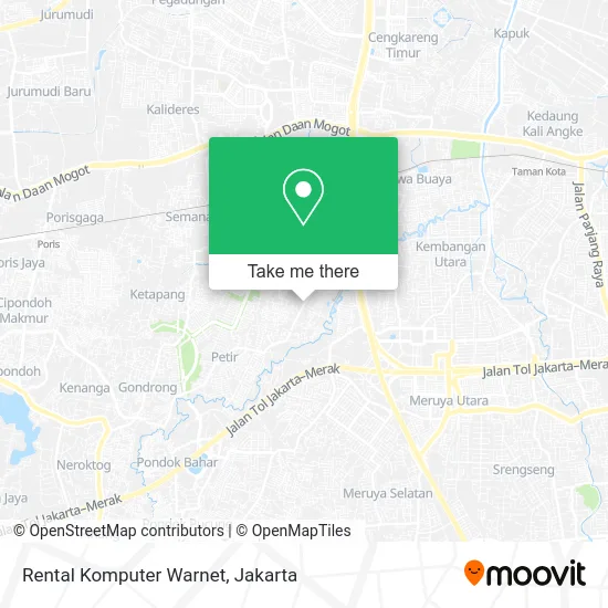 Rental Komputer Warnet map