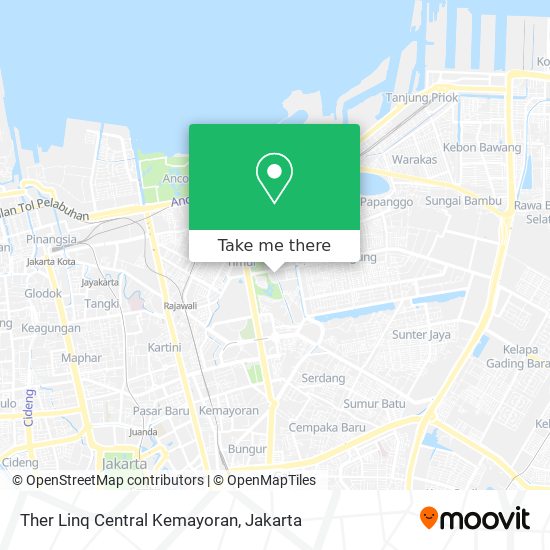 Ther Linq Central Kemayoran map