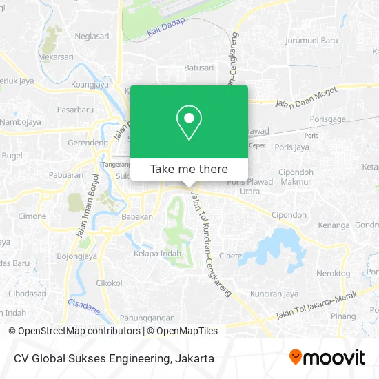 CV Global Sukses Engineering map